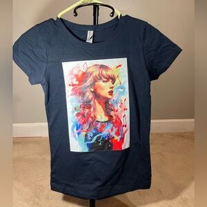 Next Level Apparel Colorful Taylor Swift Kids Tee